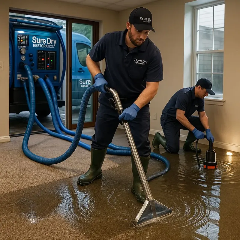 Water Extraction and Removal process in Rancho Viejo, TX